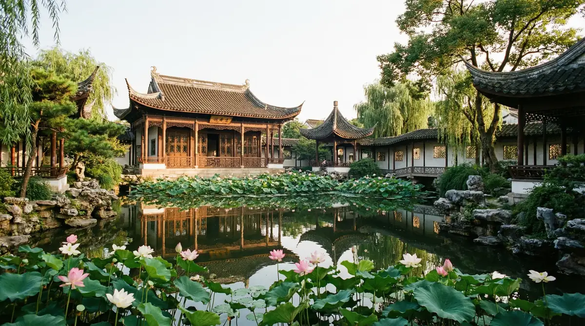 拙政园远香堂 - 集芳阁 | 王献臣归隐之所